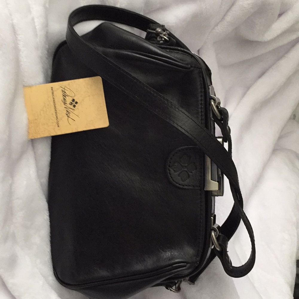 Patricia Nash leather satchel.